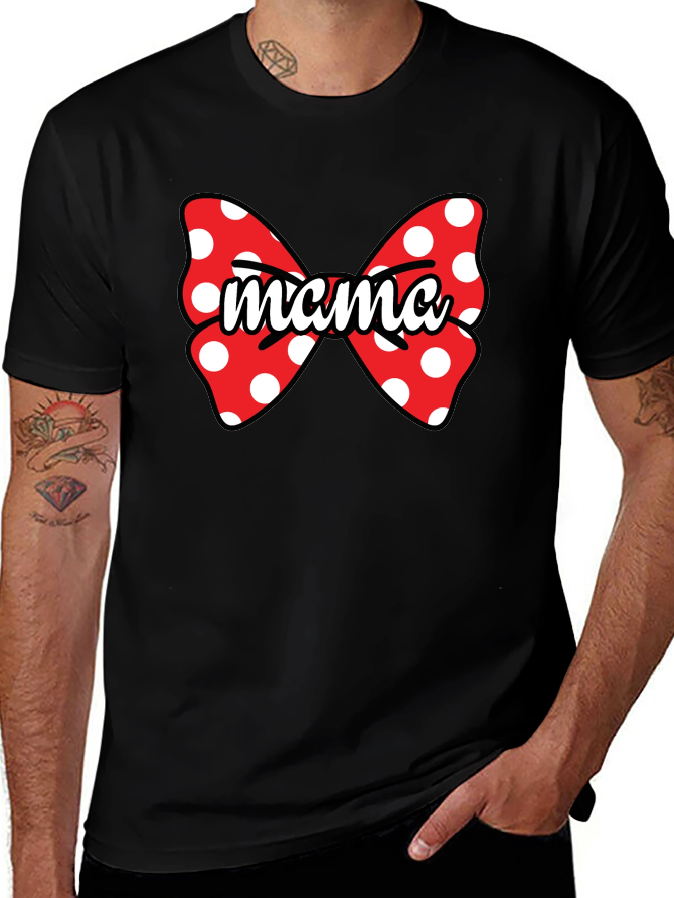 Mama Minnie Mouse Bow T-Shirt