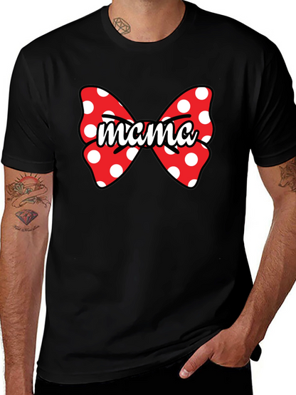 Mama Minnie Mouse Bow T-Shirt