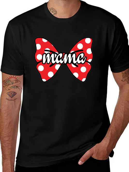 Mama Minnie Mouse Bow T-Shirt
