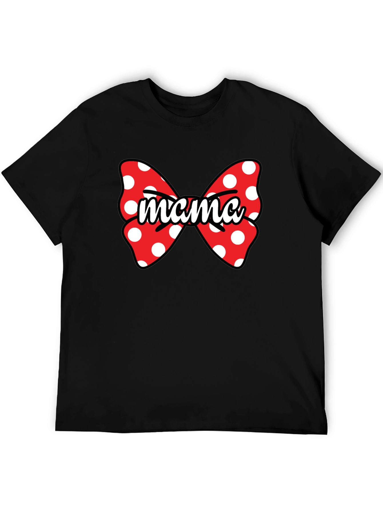 Mama Minnie Mouse Bow T-Shirt