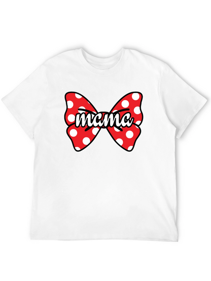 Mama Minnie Mouse Bow T-Shirt