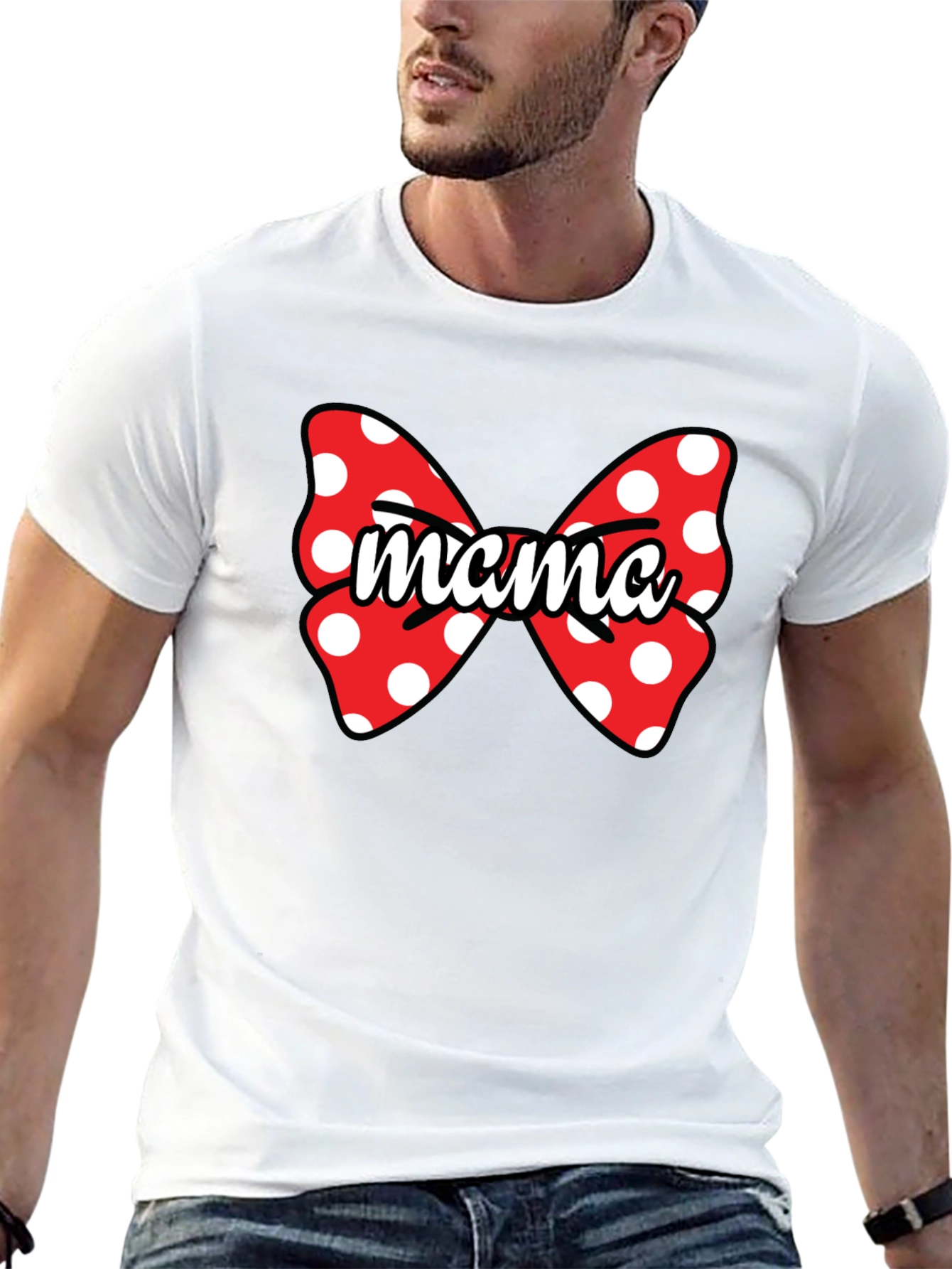 Mama Minnie Mouse Bow T-Shirt