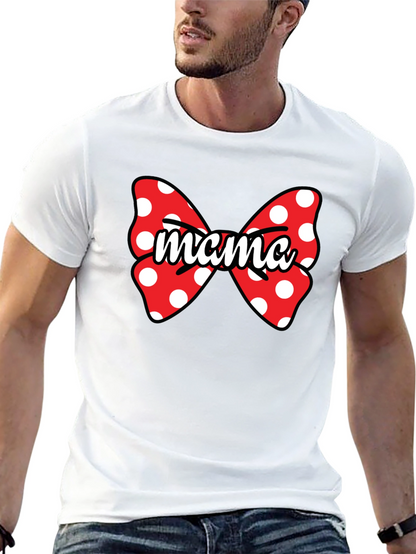 Mama Minnie Mouse Bow T-Shirt