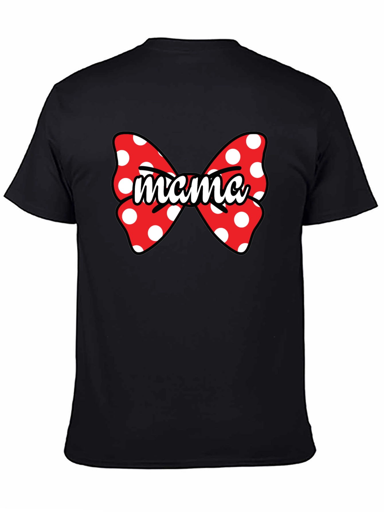 Mama Minnie Mouse Bow T-Shirt