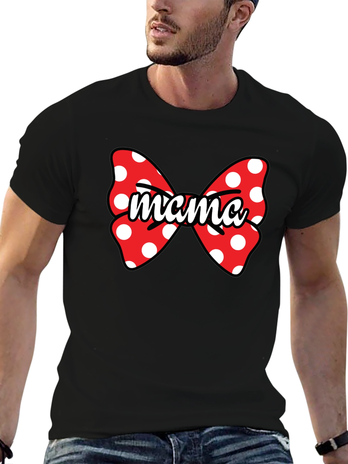 Mama Minnie Mouse Bow T-Shirt