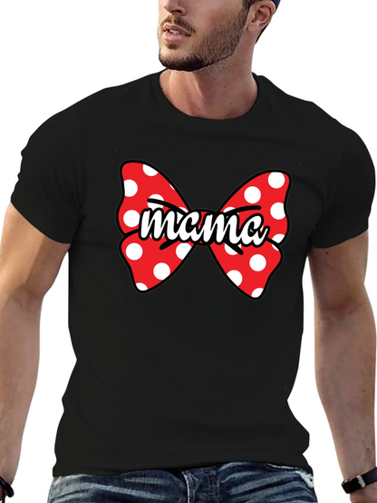 Mama Minnie Mouse Bow T-Shirt