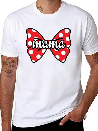 Mama Minnie Mouse Bow T-Shirt