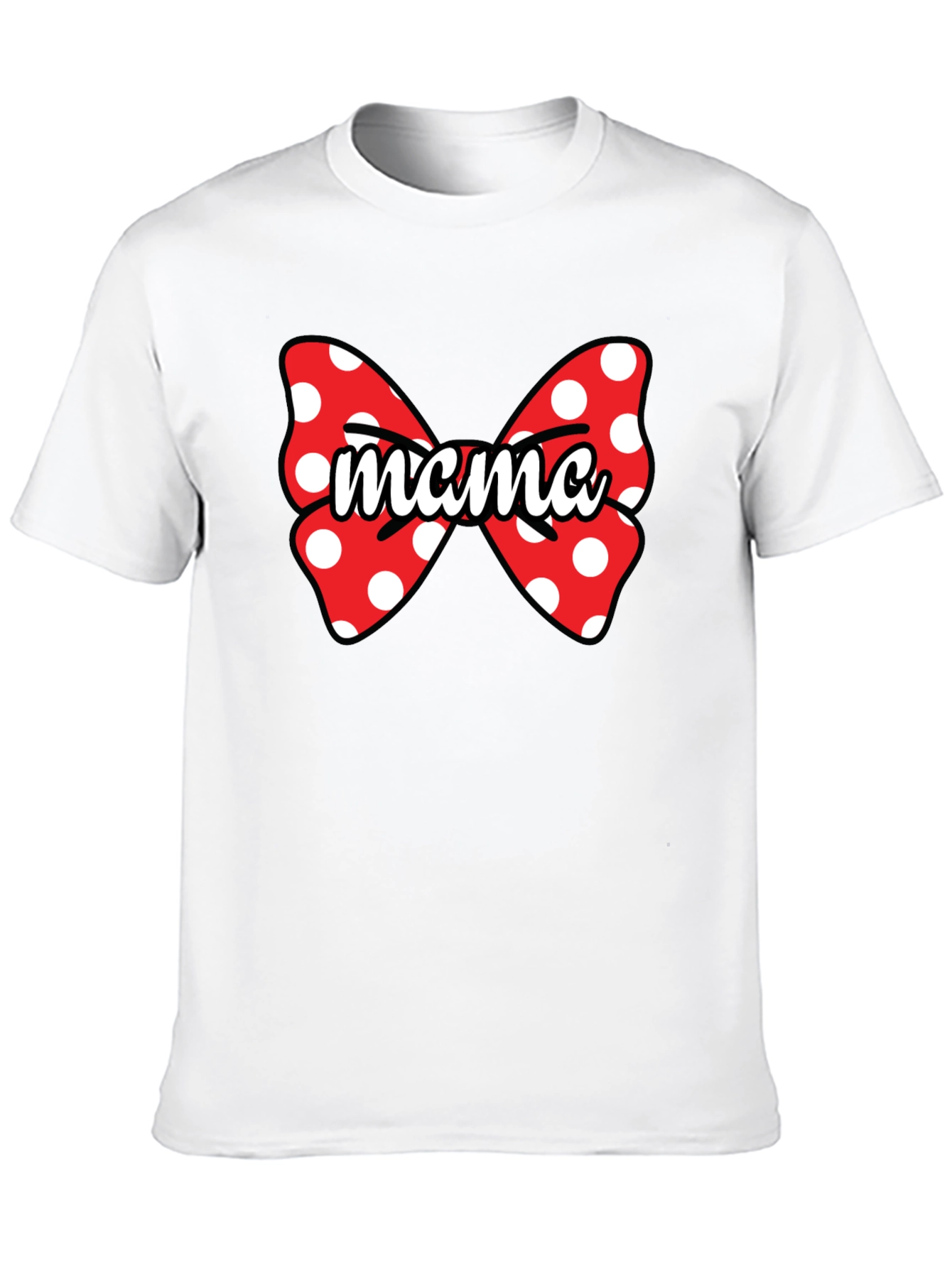 Mama Minnie Mouse Bow T-Shirt