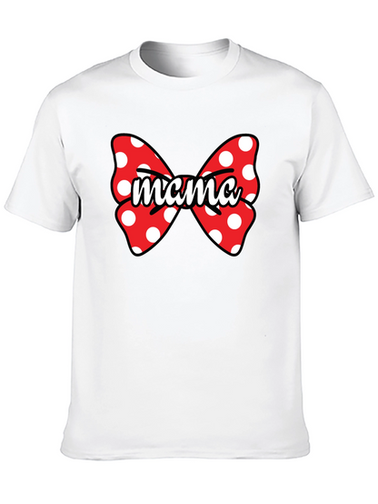 Mama Minnie Mouse Bow T-Shirt