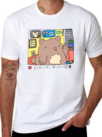 Social Distance Bear T-Shirt - Stay Connected!