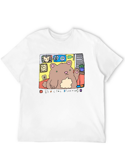 Social Distance Bear T-Shirt - Stay Connected!