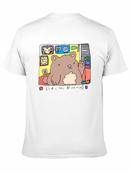 Social Distance Bear T-Shirt - Stay Connected!