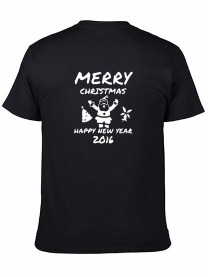 Merry Christmas Happy New Year 2016 Graphic Tee