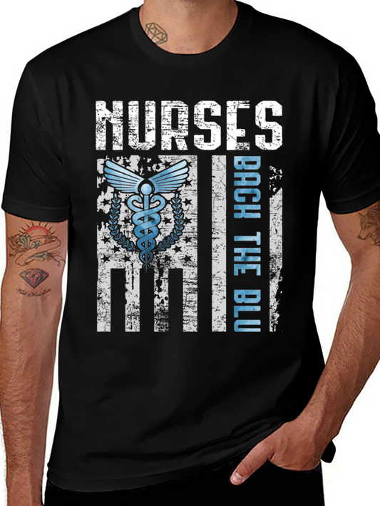 Nurses Back the Blue T-Shirt