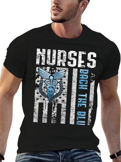 Nurses Back the Blue T-Shirt