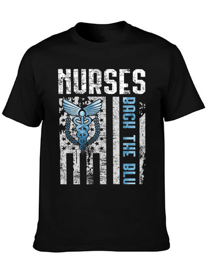 Nurses Back the Blue T-Shirt