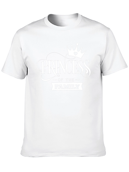 Princess of the Family Black T-Shirt
