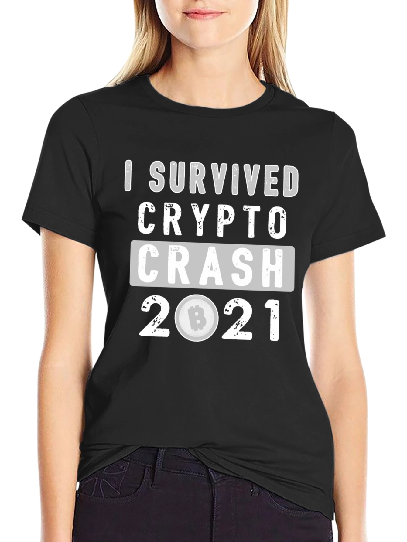 Crypto Crash Survivor 2021 T-Shirt