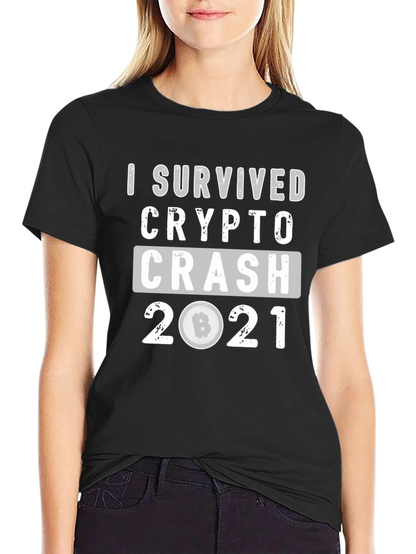 Crypto Crash Survivor 2021 T-Shirt