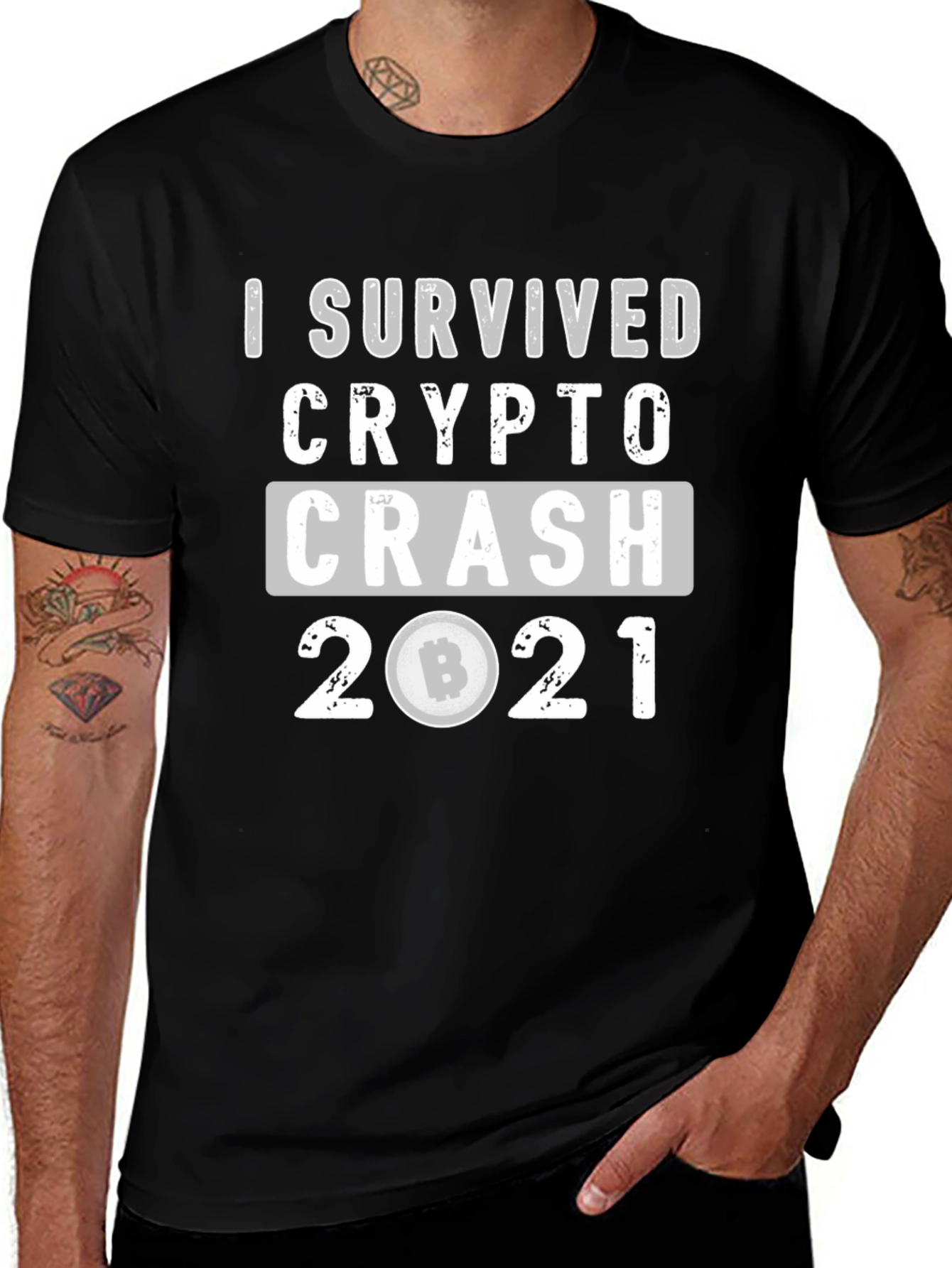 Crypto Crash Survivor 2021 T-Shirt