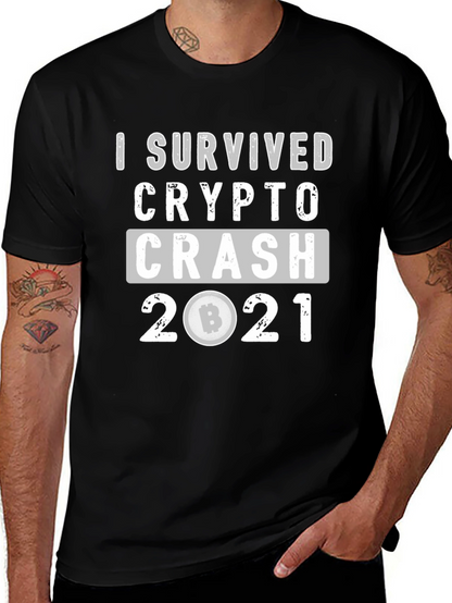 Crypto Crash Survivor 2021 T-Shirt
