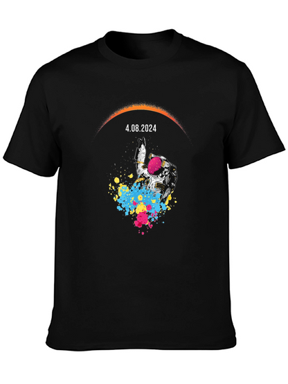 Astronaut Eclipse T-Shirt - April 8 2024