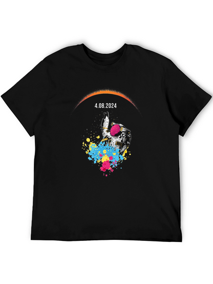Astronaut Eclipse T-Shirt - April 8 2024