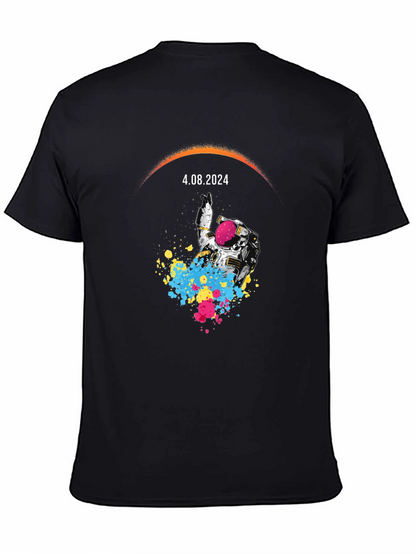 Astronaut Eclipse T-Shirt - April 8 2024