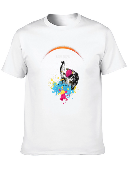 Astronaut Eclipse T-Shirt - April 8 2024