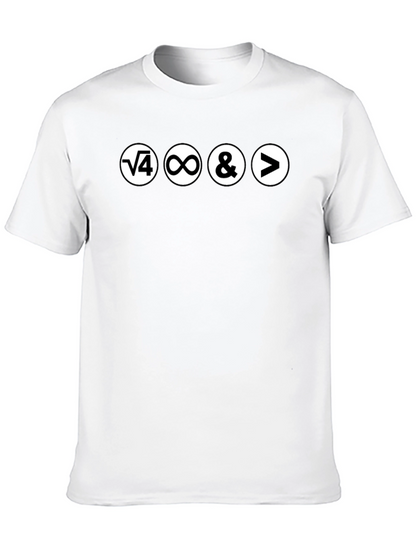 Math Pun T-Shirt - Root 4 is 2