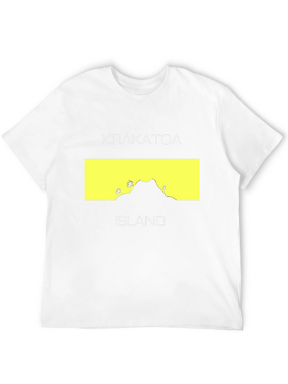 Krakatoa Island Graphic T-Shirt