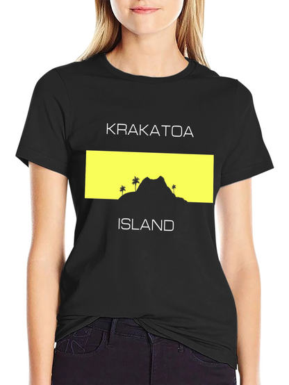Krakatoa Island Graphic T-Shirt
