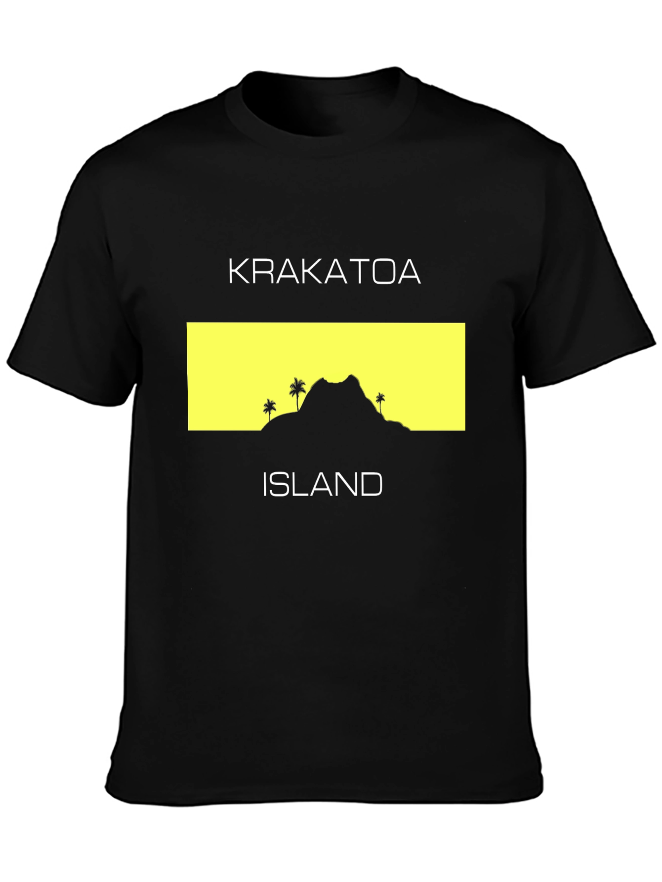Krakatoa Island Graphic T-Shirt