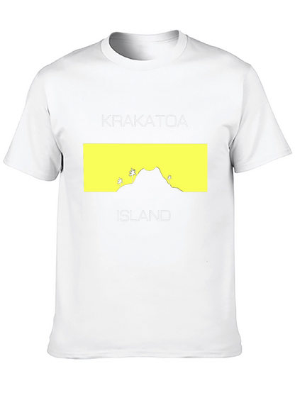 Krakatoa Island Graphic T-Shirt
