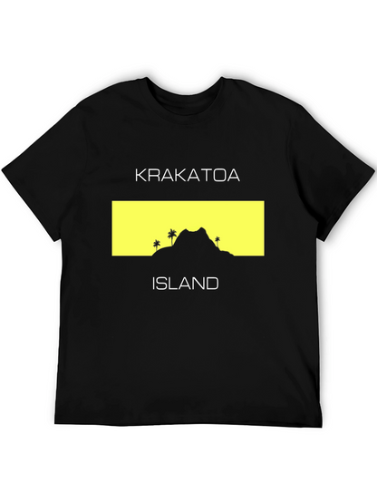 Krakatoa Island Graphic T-Shirt