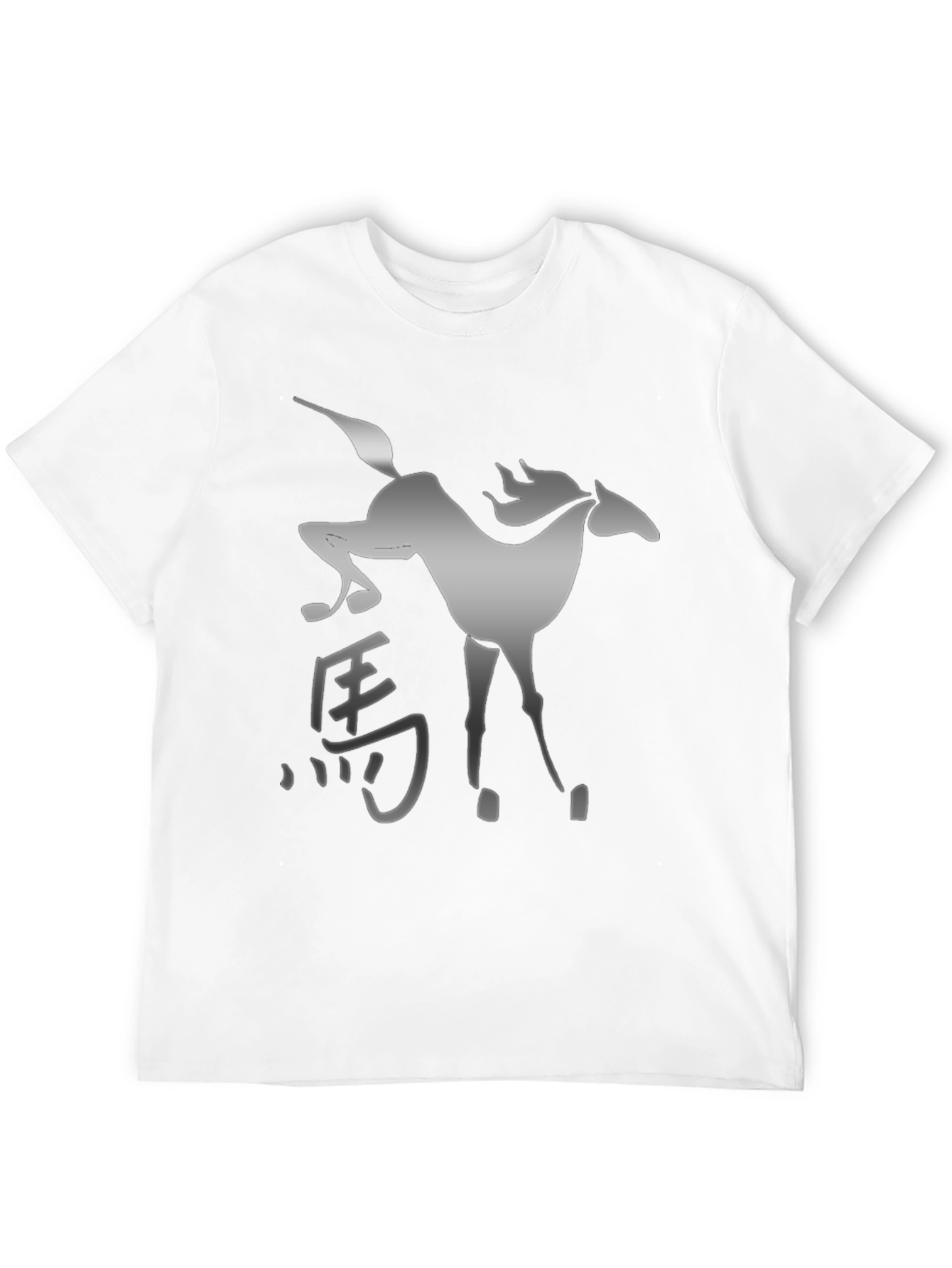 Mystic Horse Graphic Tee - Stylish Black Shirt