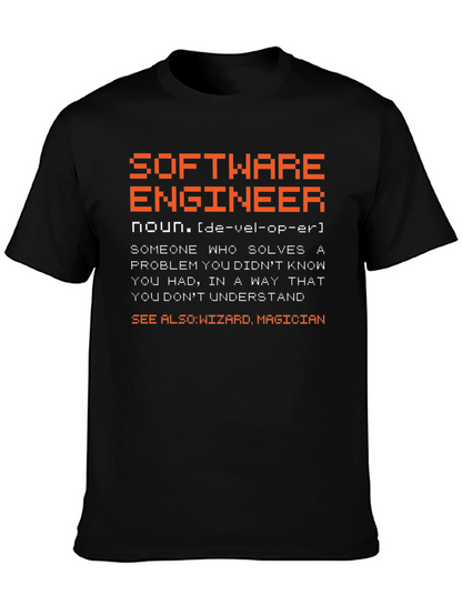 Software Engineer Definition T-Shirt