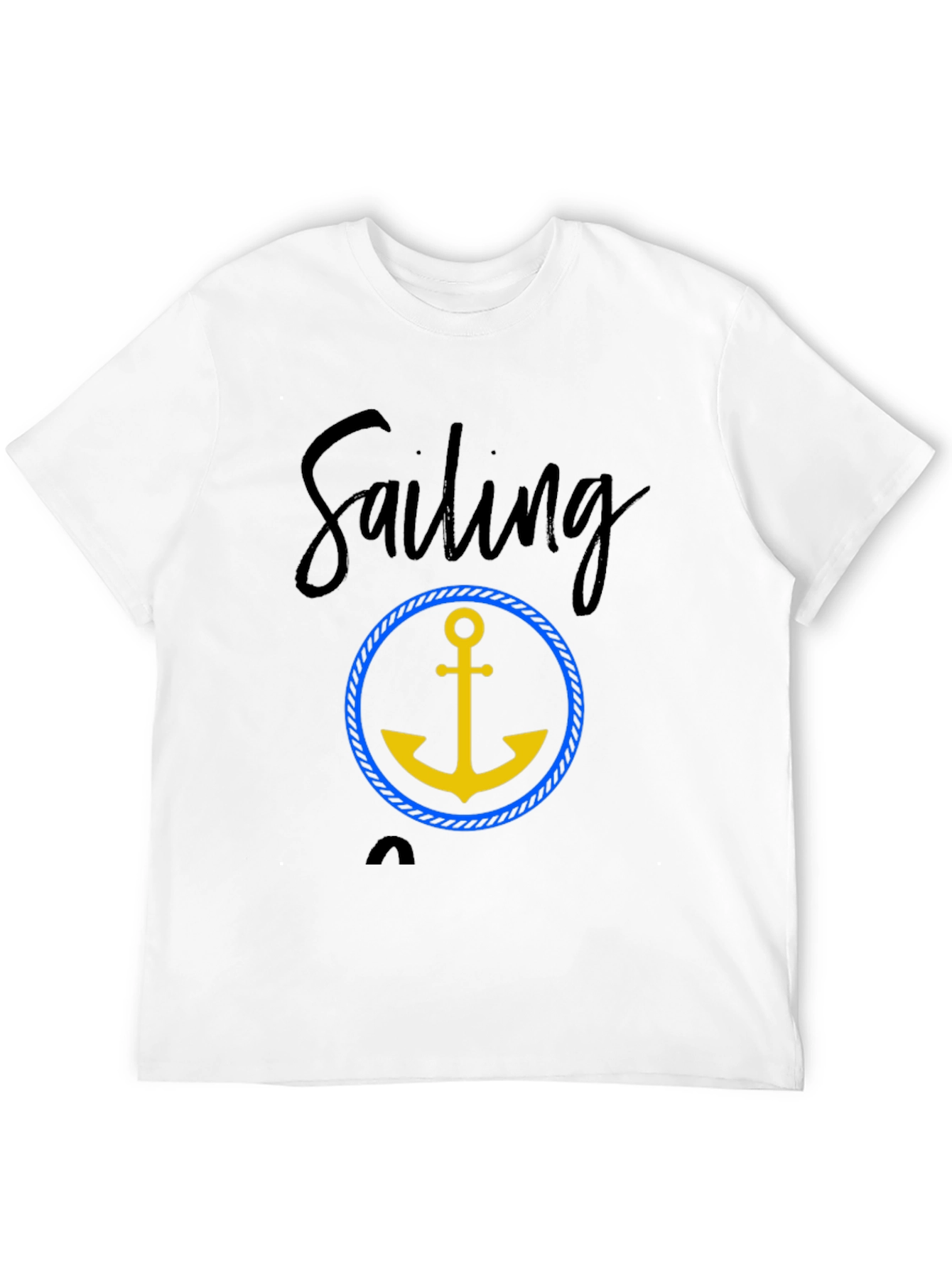Sailing Anchor Graphic T-Shirt