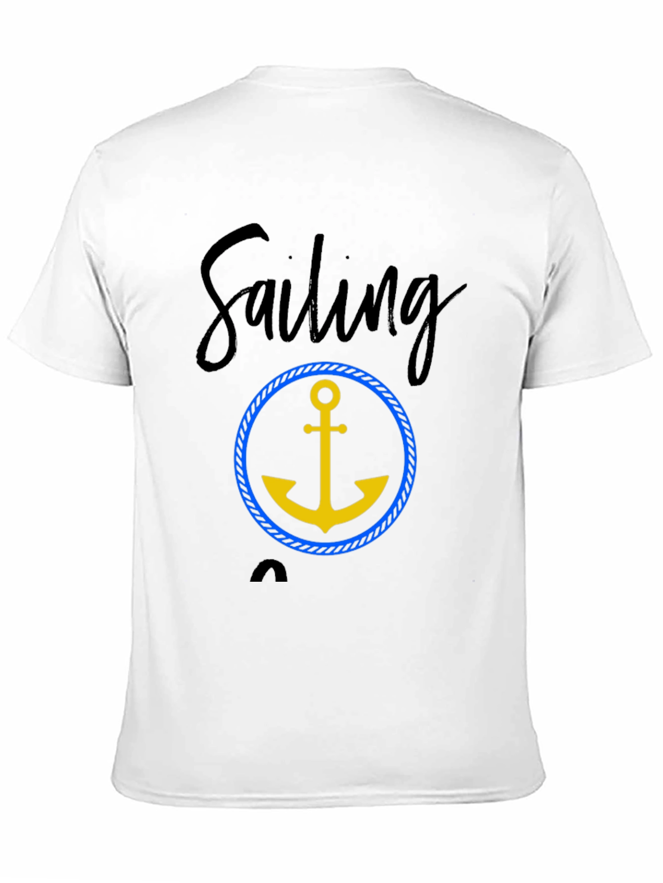 Sailing Anchor Graphic T-Shirt