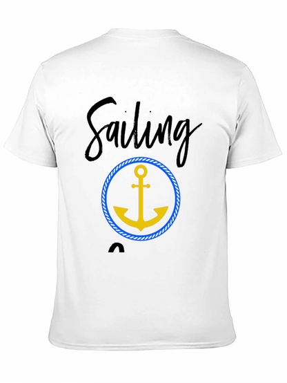 Sailing Anchor Graphic T-Shirt