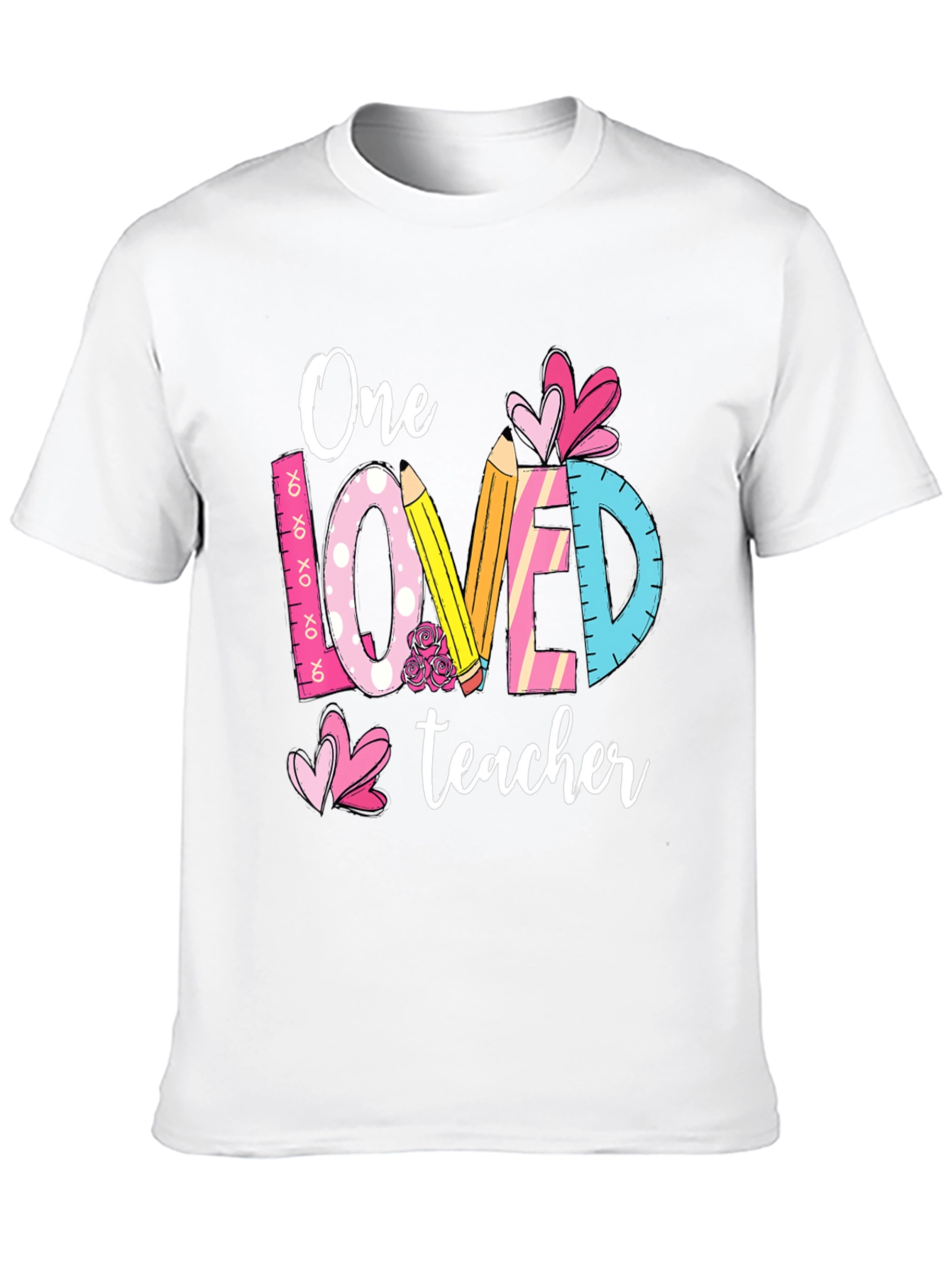 One Loved Teacher T-Shirt Teacher Appreciation