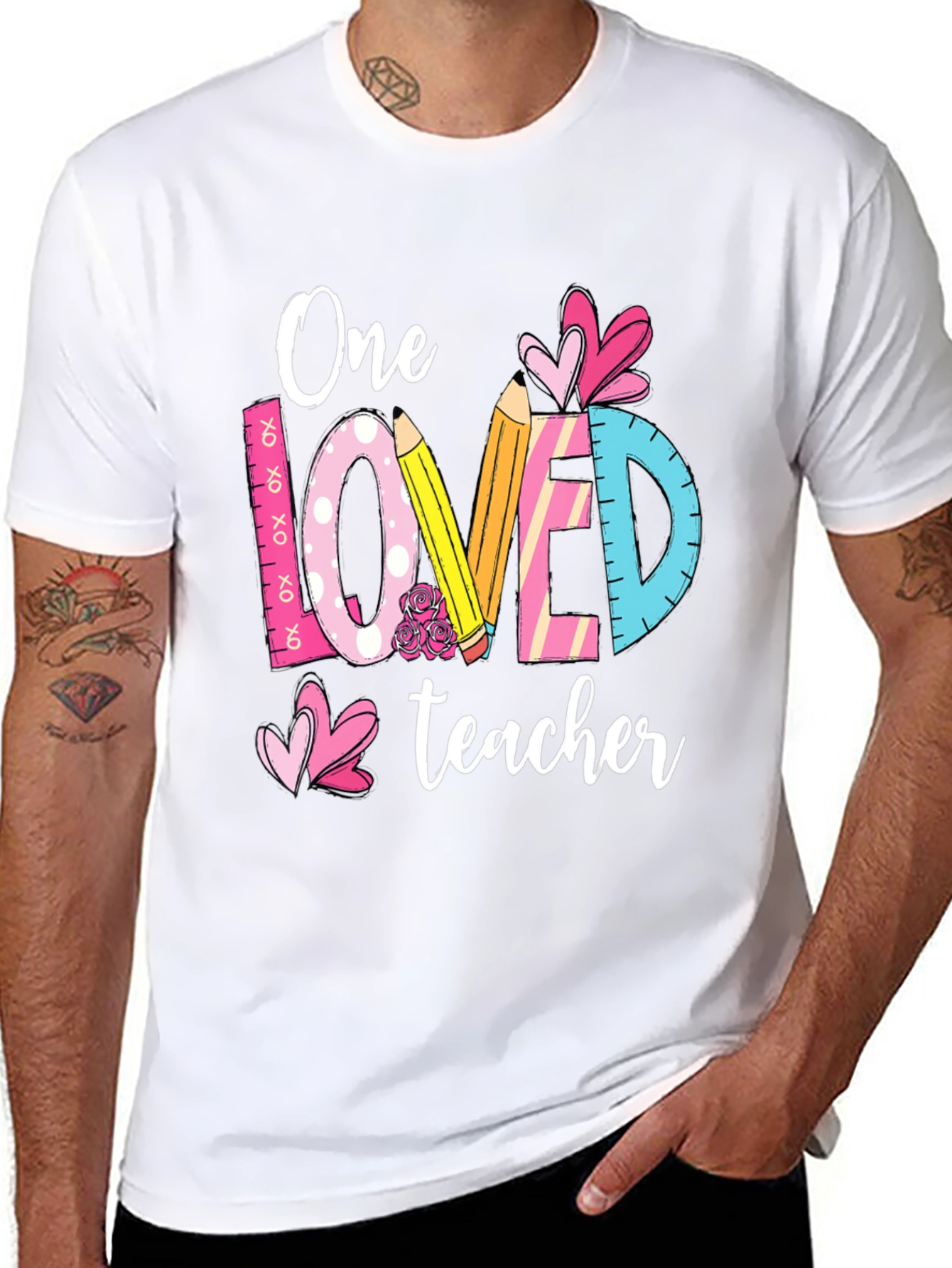 One Loved Teacher T-Shirt Teacher Appreciation