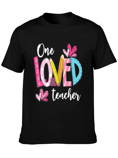 One Loved Teacher T-Shirt Teacher Appreciation