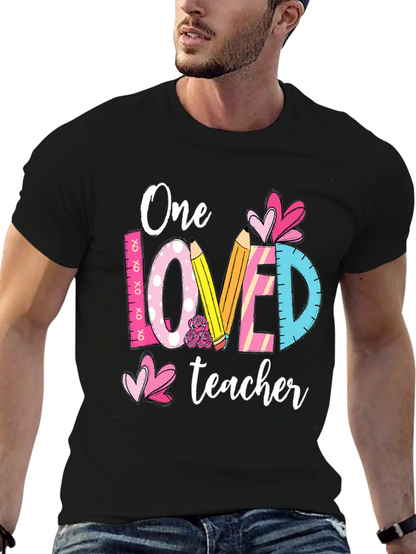 One Loved Teacher T-Shirt Teacher Appreciation