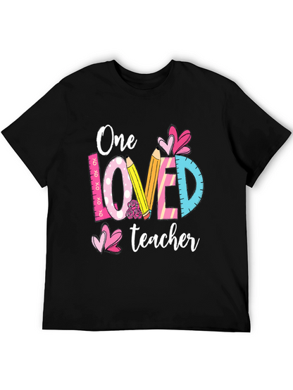 One Loved Teacher T-Shirt Teacher Appreciation
