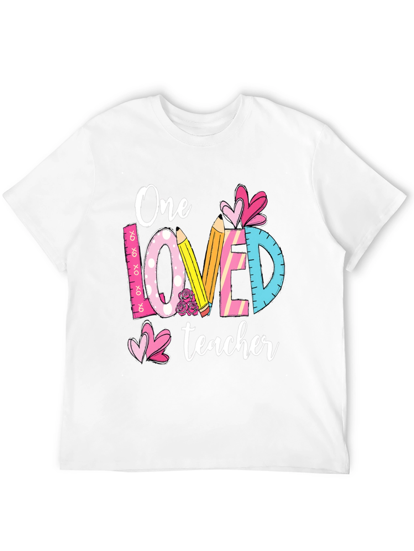 One Loved Teacher T-Shirt Teacher Appreciation