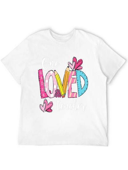 One Loved Teacher T-Shirt Teacher Appreciation