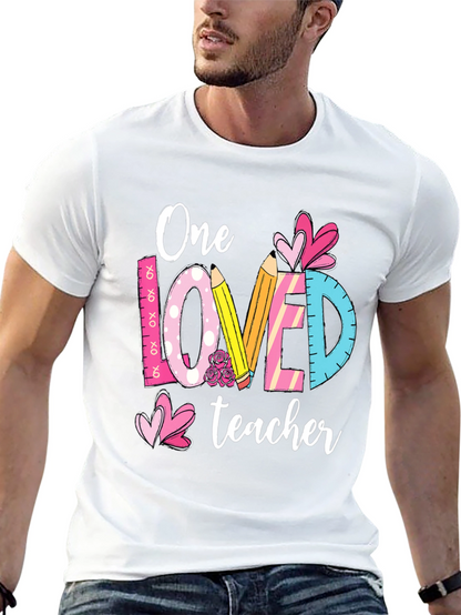 One Loved Teacher T-Shirt Teacher Appreciation
