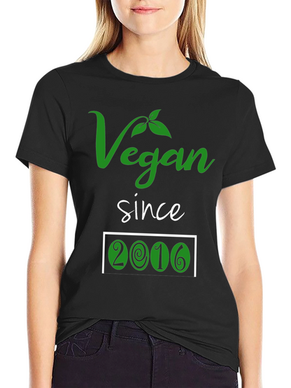 Vegan Since 2016 T-Shirt