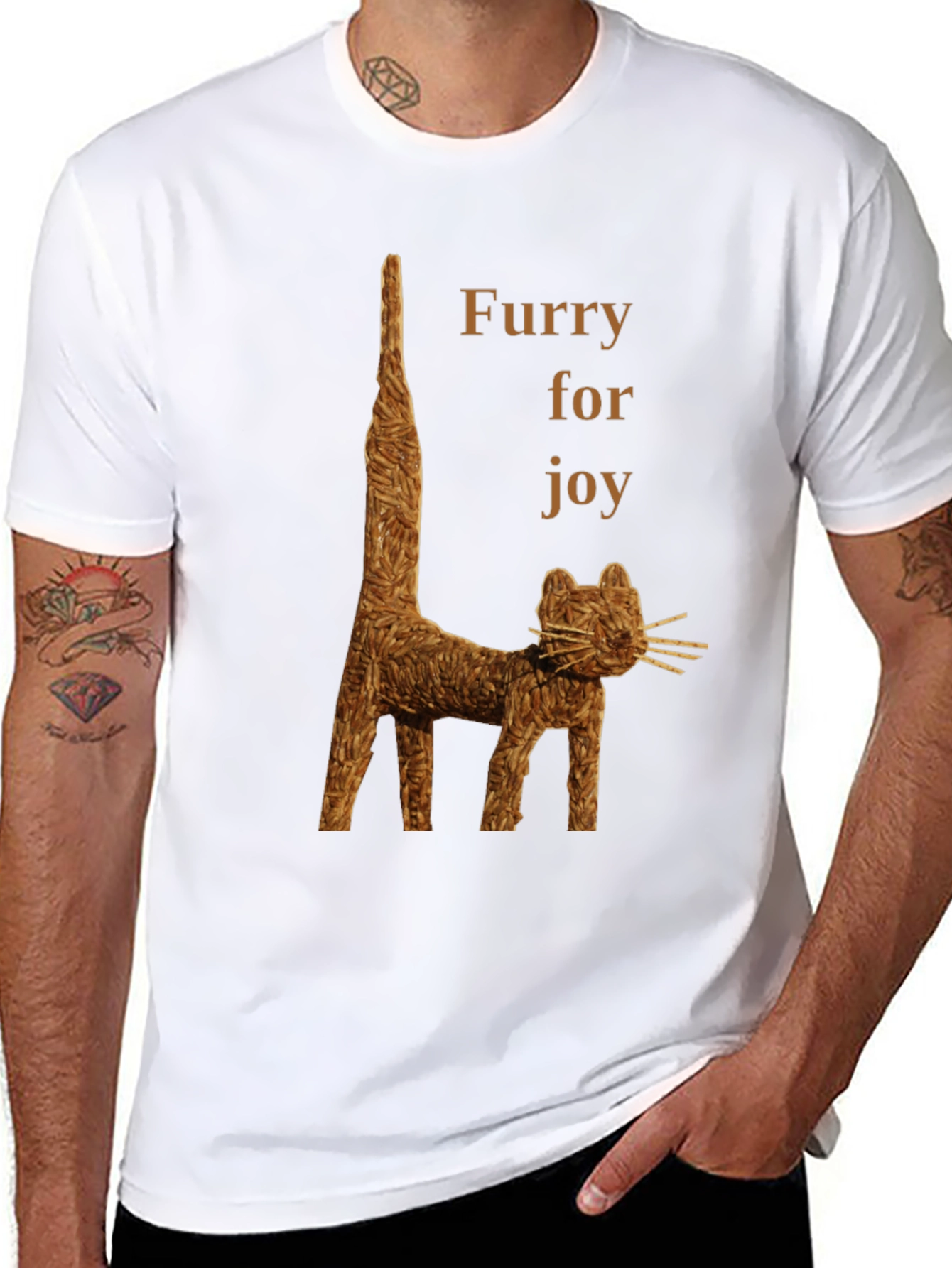 Furry for Joy T-shirt